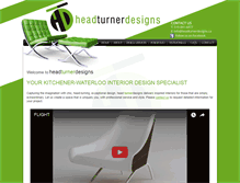 Tablet Screenshot of headturnerdesigns.ca